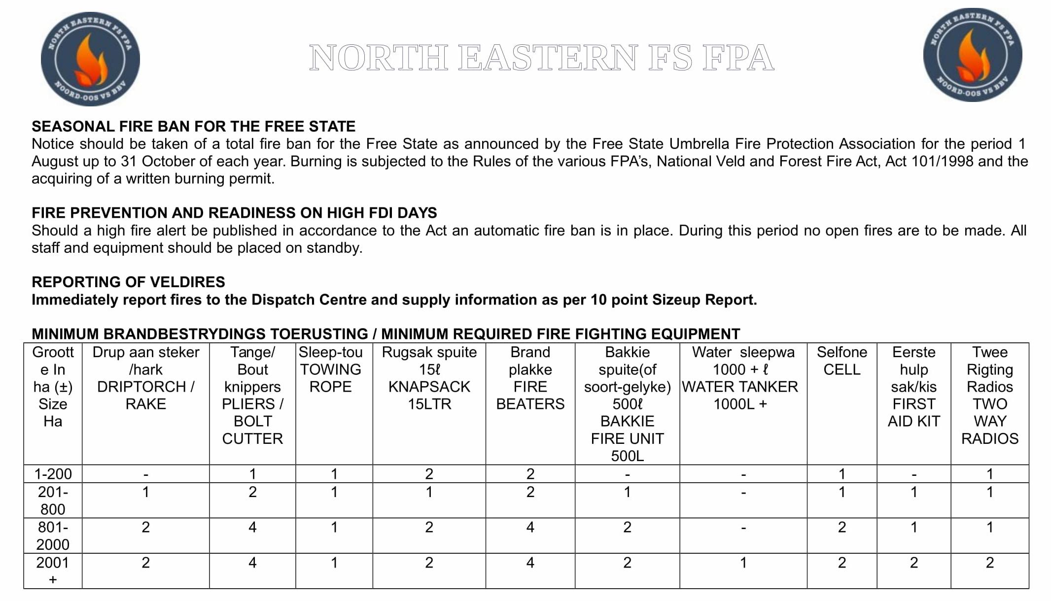 NEFSFPA Rules and Regulations - Page 3
